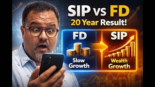 ₹5,000 SIP vs FD – The Result After 20 Years Is Shocking