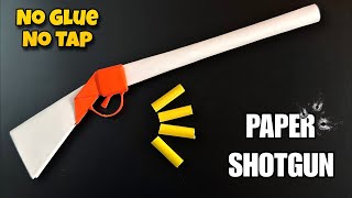Paper Shotgun Without Glue -- How to Make a Paper Gun