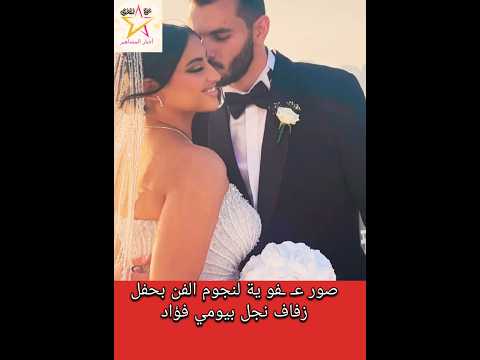 صور ع فو ية لنجوم الفن بحفل زفاف نجل بيومي فؤاد
