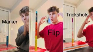 Marker Flip Trickshots