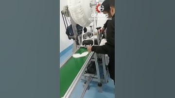 Engineer team commissioning video of KN95 automatic face mask making high speed slice making machine