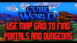 Full Cube World Map Grid Explained and Smart Exploration Guide.  Find all Dungeons and Portals! News