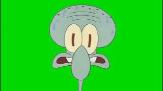 Squidward greenscreen