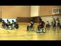 Ｕｎｉｔｙ VS 宮城フェニックス：前半２（第10回東日本車いすハンドボール大会）