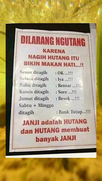 janji adalah hutang #shorts #short #storywa