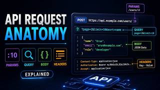API Request Anatomy Explained in Malayalam | Params, Query, Body & Headers