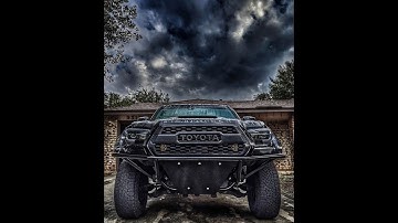 FABRICATING A CUSTOM PRERUNNER BUMPER ON A 2018 TOYOTA TACOMA!