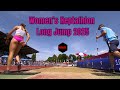 Womens Heptathlon Long Jump 2025 #womenslongjump #trackandfield2025 #femaleathletes