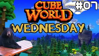 continuing to explore the new area ʕ uᴥuʔ [Cube World]