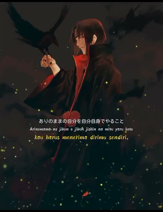 Kata kata Itachi Uchiha [Lord Itachi]