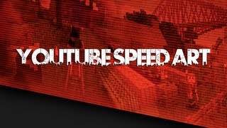Youtube Channel Art // ShortyGamerHD // Photoshop CS6 Speed Art