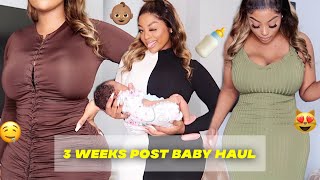 POST BABY FASHION NOVA TRY ON HAUL 👶🏽