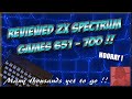 Reviewed zx spectrum games  651 to 700   njenkin retro gaming channel  o