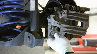 VW Polo 6r Brake pads break discs replacement Part 1/2