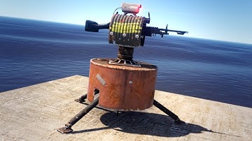 rust TRAP TURRET / раст ЛОВУШКА С ТУРЕЛЬЮ #shorts