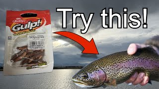 Tried these yet? Trout Fishing with Gulp Pinched Crawlers!