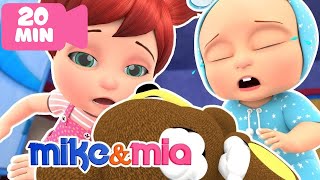 Toy Gets A Boo Boo | Nursery Rhymes And Kids Songs - Mike and Mia