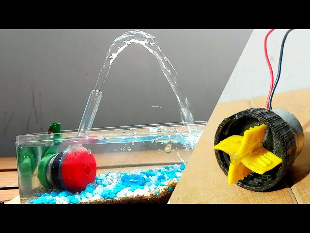 Mini Bomba de Agua Sumergible para Acuario Pecera Fuente de Agua Aquarium  Pump