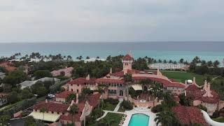 Flying over Mar-A-Lago