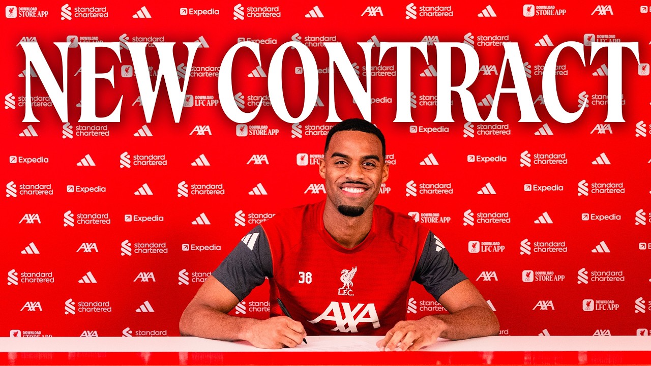 Ryan Gravenberch agrees a new deal | 'The decision was easy to make'