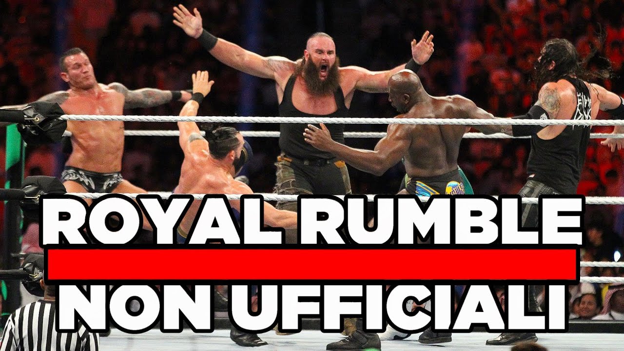 Le 10 Royal Rumble NON ufficiali