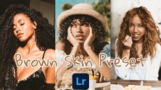 NO PASSWORD | Brown Skin Preset | Lightroom mobile presets free dng | Dark Skin Preset screenshot 4