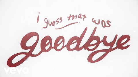 Lyn Lapid - I Guess That Was Goodbye (Official Lyric Video)