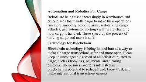 Lars Winkelbauer – Technological Revolution Shaping Air Cargo Operations of the Future