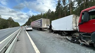 19.05.2024г - «Страшная смерть». Водитель фургона погиб в массовом ДТП в Челябинской области.