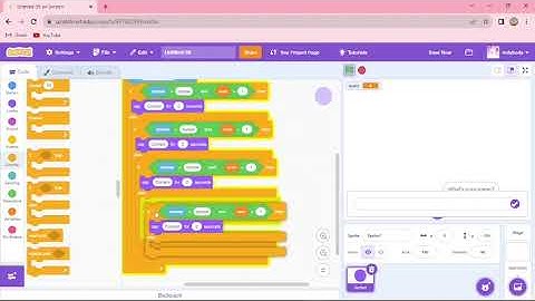 Scratch Tutorial  | How To Create A Color Guessing Game In Scratch