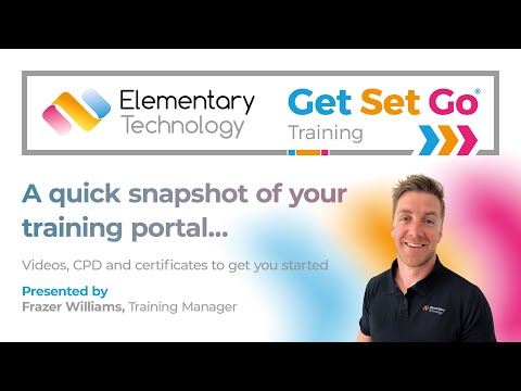 A quick snapshot of your training portal - videos, CPD and certificates to get you started