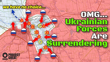 That’s It... Ukrainian Forces Are Surrendering In Big Numbers In Pokrovsk. Russia’s Advances.
