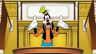 Goofy's Murder Trial but in Ace Attorney