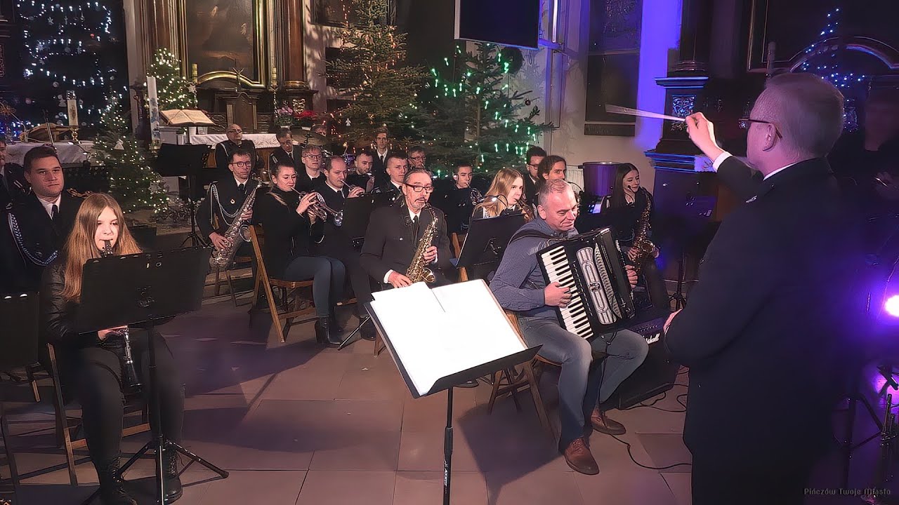 Najpiękniejsze kolędy Orkiestra OSP w Pińczowie i goście