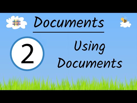 How to use the Tapestry documents feature