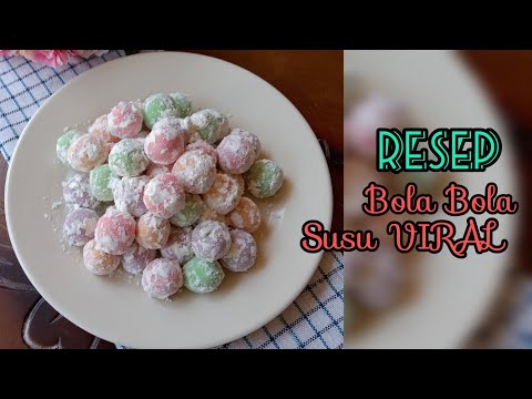 Resep bola susu viral cuma di aduk langsung jadi untuk ide jualan