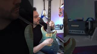 NEW GUITAR 🎸 Comfortably Numb - First Solo | Pink Floyd #shorts #paulreedsmith #pinkfloyd