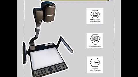 แนะนำการใช้งานเครื่องฉายภาพ3มิติ (Digital Visualizer) รุ่น J-81E