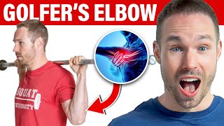 How to Fix Golfer's Elbow (NO MORE ELBOW PAIN)