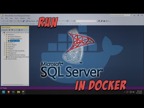 Run Microsoft SQL Server Containerized in Docker