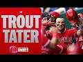 Mike Trout opens up the scoring with a two-run home run for the Angels! 🎣 | MLB Highlights