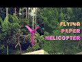 Simple & Easy Flying Paper Helicopter🚁🚁🚁 |