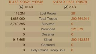 Celebrity SVS EVONY t1 trap goes to trash#svs #pvp Wealth