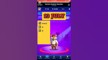 Hamster kombat daily cipher code today 13 Jul I hamster kombat july 13 #ciphercodes #hamsterkombat
