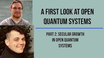 Intro to open quantum systems 2/3