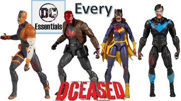 Every DC Essentials DC Collectibles DC Direct DCeased Comparison List