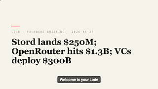 Stord's $250M Round, AI Data Play, YC's Youngest GP
