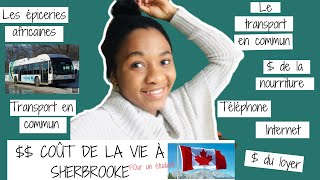 💸LE COÛT DE LA VIE À SHERBROOKE 🇨🇦 | Épiceries Africaines, Loyer, Nourriture, Internet..