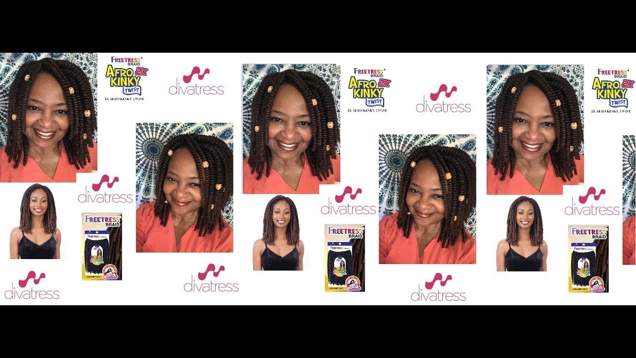 Divatress Com Featuring Freetress 2x Afro Kinky Twist Crochet