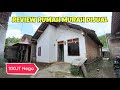 Review Rumah DIJUAL MURAH ! Harga 100jt Nego , Dekat Pasar, Sekolah, Kantor Kabupaten dll
